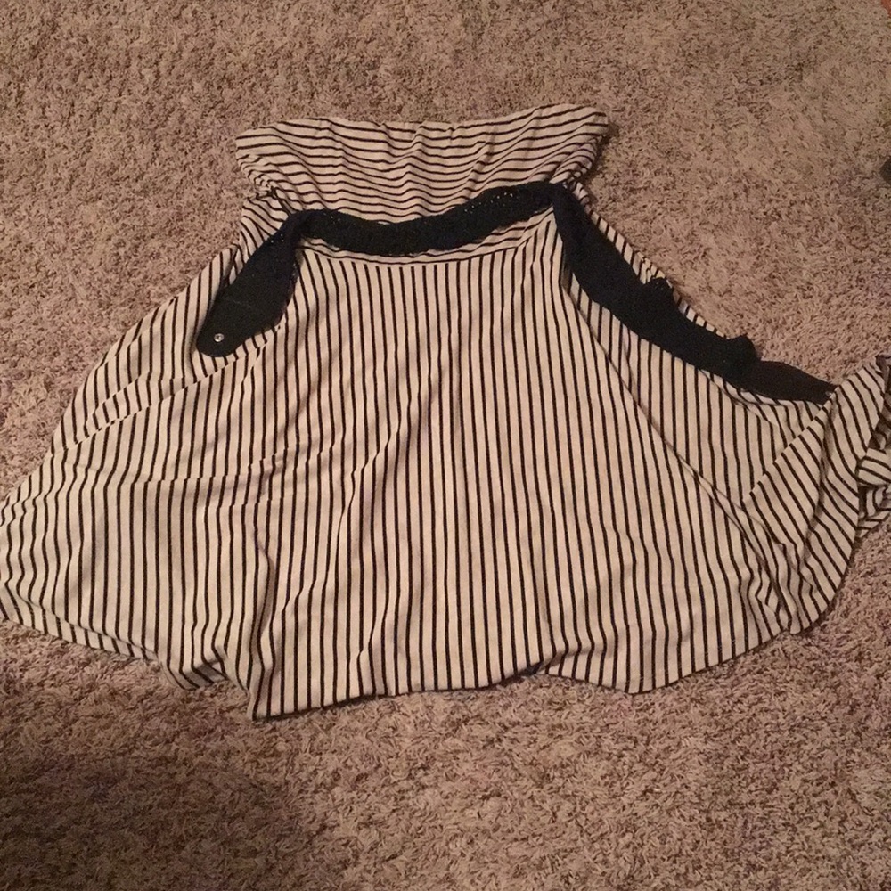 Strapless dress